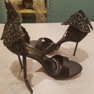 Butterfly high heels